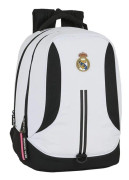 Skolryggsäck Real Madrid C.F. Vit Svart