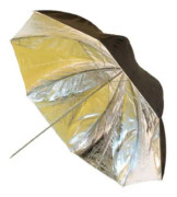 blixtparaply UR-32SB1 70 cm film silver/svart