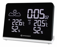 väderstation Temeo TB14 cm svart 3-delad