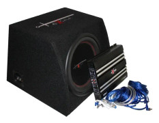 X1 BassPack 12 '' subwoofer med förstärkare och kabelsats