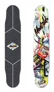 MADRID GLASFIBER STÅL 46" WALKMAN LONGBOARD DÄCK