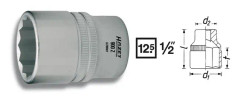 Hazet 900Z-28 Ytter-sexkantig Hylsnyckelinsats 28 mm 1/2"