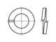 Fjäderringar TOOLCRAFT 105783 DIN 127 16.2 mm Fjäderstål 250 st