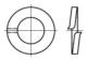 Fjäderringar TOOLCRAFT 105684 DIN 127 30.5 mm Fjäderstål 50 st