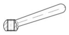 Koniskt grepp TOOLCRAFT DIN 99 Stål 10 st