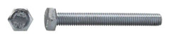 Dresselhaus 4001796162985, Trubbig skruv, Galvaniserad metall, M12, Helt gängad, Sexkantshuvud, Metallisk
