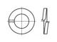 Fjäderringar TOOLCRAFT 105684 DIN 127 30.5 mm Fjäderstål 50 st