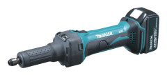 Makita DGD800RTJ - Rakslip - spännhylsa 6 mm - 2 batterier - 18 V