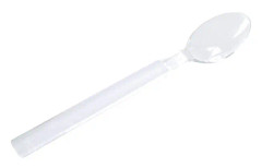 Duni - Kaffesked - 13.2 cm - engångsvara - transparent (paket om 12)