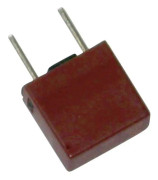 ESKA 883111 Mikrosäkring med radiell trådkant 250 mA 250 V långsam -T- 500 st