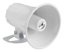 Monacor NR-22KS, väggmonterbar, vit, 8 W, 15 W, 8 ohm (O), 104 dB