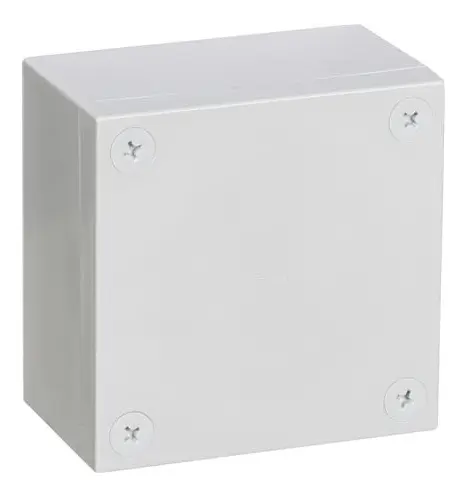 LK Mix-box 115x115mm with cover grey