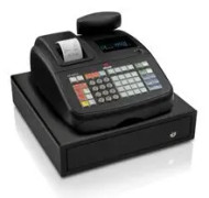  Olivetti ECR 6800LD - kassaregister  Kassaregister, 400 PLU:er