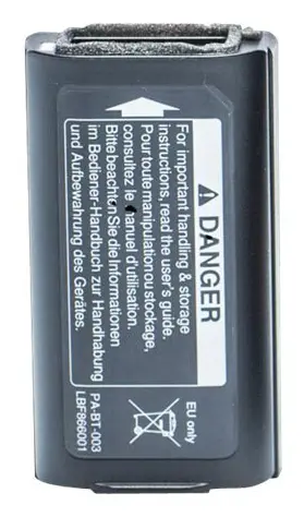  PABT003 - Brother PA-BT-003 - Batteri för skrivare litiumjon 1750 mAh - för RuggedJet RJ-2030, RJ-2050, RJ-2140, RJ-2150