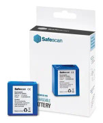Safescan LB-105 - Batteri - Li - 600 mAh - blå - för Safescan 135i, 155i, 155-S, 165i, 165-S