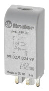 Plug-in-modul med lysdiod, Med varistor 10 st Finder 99.02.0.230.98 N/A Lämplig för modell: Finder 90.02, Finder 90.03, Finder 92.03, Finder 94.03, F