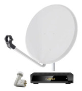 Smart DA1-80QSE Parabolkit med mottagare 80 cm
