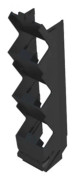 Weidmüller CH20M22 S PPP BL DIN-skena skåp sida 105,49 x 22,5 x 22,83 10 st