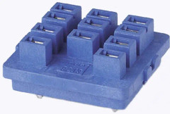 Finder 92.13 Reläuttag Passar till serien: Weg Series CWC16 Finder 62.31, Finder 62.32, Finder 62.33 (L x B x H) 38 x 36 x 18,5 mm Brick 50 st