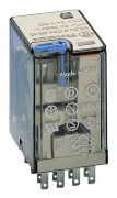 Finder 55.34.9.024.0094 Stikrelæ 24 V/DC 7 A 4 x omskifter 1 stk