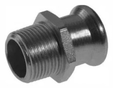 KAN-therm connector with external thread 28xR3/4 steel nozzle (1511042000)