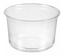 Cup Deli 400 ml 16 oz Ø117x69 mm Rund RPET Klar,10 st x 50 st/krt