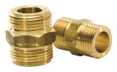 Gebo Brass threaded nipple 1/2x1/2 "