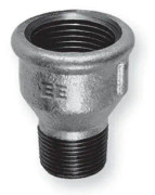Opal Reduction sleeve M4 tapered nipple 1x3/4 "galvanized - 246-26V