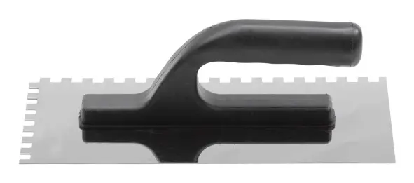Vorel Rostfritt stål puts spackel 270x125mm tand 6x6mm (06760)