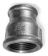 Zawiercie Foundry Reducerande muff M2 6/4 x 1 "svart