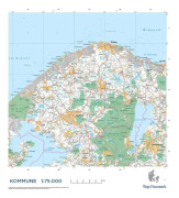 Trap Danmark: Karta över Gribskov kommun | Trap Danmark