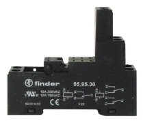 Finder 95.83.30 Reläuttag Passar till serien: Siemens Bauform S00 Finder 40.31 (L x B x H) 75 x 15,5 x 42,7 mm Bricka 10 st