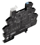 Weidmüller TRP 120VAC RC 1CO EMPTY Reläuttag 120 V/AC 10 A 1 x växelkontakt 10 stycken