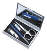Babyono 064 Kit for nail care with a mirror (ON0229)
