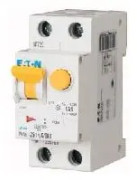 EATON Kombiafbryder, 1 polet + nul, 6A, C karakteristik, 6 kA, 30 mA, klasse A