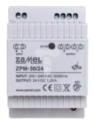Zamel Switching power supply TH-35 30W 24V DC ZPM-30/24