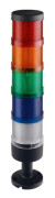 Signalkolonn röd, gul, grön, blå, vit 230V AC LT705-230