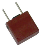 ESKA 883121G Mikrosäkring med radiell trådkant 2,5 A 250 V Slow -T- 1000 st