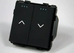 Touchme Shutter switch black (ME627B)