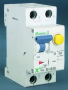 EATON Kombinationsbrytare, 1-polig + neutral, 20A, C-karaktäristik, 6 kA, 30 mA, klass A