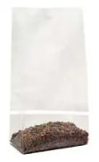 Klodsbundspose Catersource 180x90x320 mm 40 my FIX-UP XL OPP Klar,10 pk x 100 stk/krt