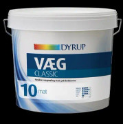 DYRUP VÆG 10 - CLASSIC - HVID - 9,00L