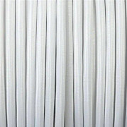 LEDNING 3G0,75 180 GR HVID TEXTIL RG100 - (100 meter)