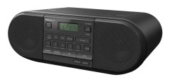 Panasonic-RX-D552 - Bärbar DAB-radio - 20 Watt - svart