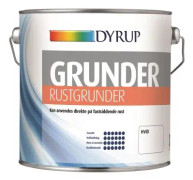 DYRUP GRUNDER - RUSTGRUNDER - HVID - 2,50 L