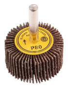 Graphite Flap wheel (Mount mop, 40 x 20 mm, K80)