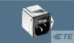 TE Connectivity Power Entry Modules - CorcomPower Entry Modules - Corcom 2-1609114-3 AMP