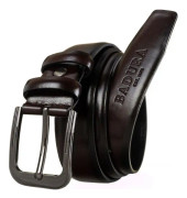 Badura Elegant men's belt made of smooth ecological Badura 95 leather