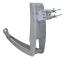 Astro ASP 78 W, 10,95 - 11,75 GHz, 12,5 - 12,75 GHz, 38,5 dBi, Vit, Gjuten aluminium, 78 cm