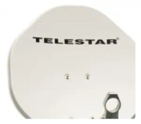 Telestar AluRapid 45, 11,3 - 11,3 GHz, 32 dBi, Beige, Gjuten aluminium, 45 cm, 1,4 kg